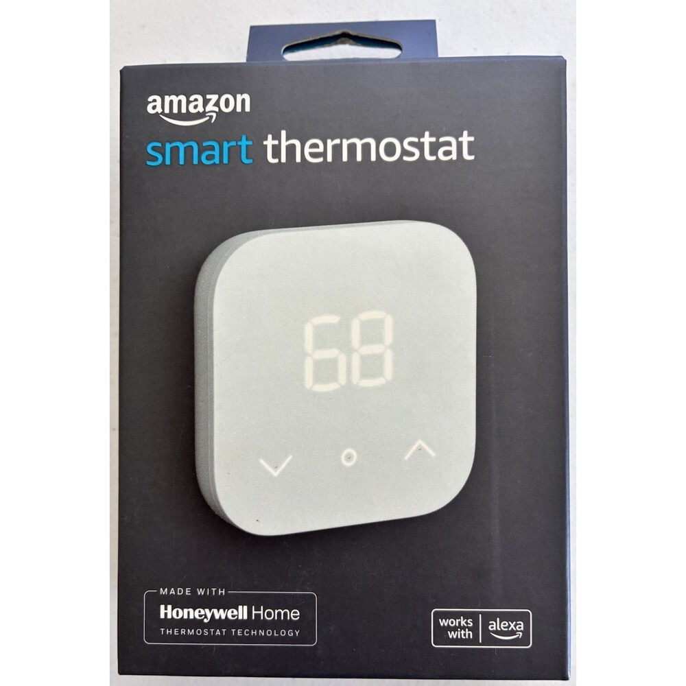 Amazon Smart Thermostat Smart Home Wi-Fi Alexa Programmable NEW Factory Sealed
